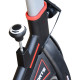 Exercise Bike, Indoor Cycling, with LCD Display, Heart Rate, Sensor - Black