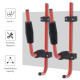 Kayak Canoe Heavy Duty Wall Mounted Storage Holder Rack Heavy Duty Storing Hangers Red