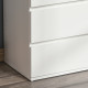 Chest of Drawers, 4-Drawer Storage Cabinets, Modern Dresser, Storage Drawer Unit for Bedroom