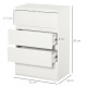 Chest of Drawers, 4-Drawer Storage Cabinets, Modern Dresser, Storage Drawer Unit for Bedroom