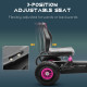 Kids Pedal Go Kart, with Adjustable Seat, Inflatable Tyres - Pink