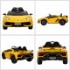 Lamborghini Aventador Licensed 12V Kids Electric Ride On Car Racing Car Toy with Parental Remote Control Battery-powered 2 Motor