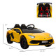 Lamborghini Aventador Licensed 12V Kids Electric Ride On Car Racing Car Toy with Parental Remote Control Battery-powered 2 Motor