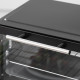 Mini Oven, 9L Countertop Electric Grill, Toaster Oven with Adjustable Temperature, Timer, Dishwasher Safe Baking Tray and Wire R