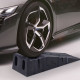 DURHAND 2 Pieces Car Ramps Heavy Duty 5 Ton Motorhome Levelling Ramps, Plastic Garage Workshop Car Lift, Portable Automotive Veh