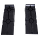 DURHAND 2 Pieces Car Ramps Heavy Duty 5 Ton Motorhome Levelling Ramps, Plastic Garage Workshop Car Lift, Portable Automotive Veh