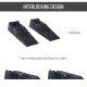 DURHAND 2 Pieces Car Ramps Heavy Duty 5 Ton Motorhome Levelling Ramps, Plastic Garage Workshop Car Lift, Portable Automotive Veh