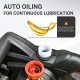 DURHAND 1600W Electric Chainsaw with Double Brake, Tool-Free Chain Tensioning and 40cm Guide Bar and Chain, Power Saw to Cut Woo