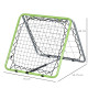 Football Training Net, Soccer Kickback Target Goal Both Side Rebounder Net, Adjustable Angle Goal Training Set for Kids and Chil
