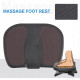0-30° Three-Height Under-Desk Support Footrest - Black