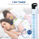 31&quot; Freestanding Tower Fan, 3 Speed 3 Mode, 7.5H Timer, Oscillating, LED Panel, Remote Control, 31 Inch Standing Fan, White