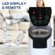 31&quot; Freestanding Tower Fan, 3 Speed 3 Mode, 7.5H Timer, Oscillating, LED Panel, Remote Control, 31 Inch Standing Fan, White