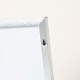 Full Length Mirror Wall-Mounted, 160 x 40 cm Freestanding Rectangle Dressing Mirror for Bedroom, Living Room, Silver Frame