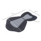 Deluxe Kayak Seat Sit On Top Padded Backrest Canoe Rafting Sports High Back Detachable