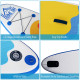 Inflatable Stand Up Paddle Board, 10&#039; x 30&quot; x 4&quot;, Non-Slip SUP, with ISUP Accessories, Hand Pump, 1 Fin, Adj Paddle, Backpack fo
