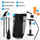 Inflatable Stand Up Paddle Board, 10&#039; x 30&quot; x 4&quot;, Non-Slip SUP, with ISUP Accessories, Hand Pump, 1 Fin, Adj Paddle, Backpack fo