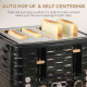 Kettle and Toaster Sets, 3000W 1.7L Rapid Boil Kettle &amp; 4 Slice Toaster with 7 Browning Controls, Defrost, Reheat and Crumb Tray