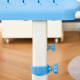 Kids Desk and Chair Set, Height Adjustable Student Writing Desk, Children School Study Table with Tiltable Desktop, Drawer, Pen 