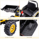 6V Electric Kids Ride On Digger Excavator Construction Tractor Music Headlight for 3-5 years Yellow