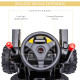 6V Electric Kids Ride On Digger Excavator Construction Tractor Music Headlight for 3-5 years Yellow