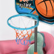 Kids Basketball Hoop and Stand Portable Basketball Stand Set w/ Ball Pump Netting Backboard Adjustable Height from 126 cm to 158