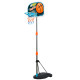 Kids Basketball Hoop and Stand Portable Basketball Stand Set w/ Ball Pump Netting Backboard Adjustable Height from 126 cm to 158