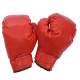 Training Boxing Punch Ball Set 125-145H x Φ43cm with Gloves Air Pump, 4-Position Adjustable Height Freestanding Boxing Speed Bal