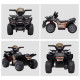 Kids Ride-on Four Wheeler ATV Car with Real Working Headlights for 18-36M