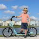 Kick Scooters for Kids with Adjustable Height, Anti-Slip Deck, Dual Brakes, Rubber Tyres, for Boys and Girls Aged 5+ Years Old -