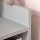 Kids Bookcase, 3 Tier Toy Organiser Storage Unit BookShelf with 3 Non-woven Fabric Drawers, Anti-tip Device, for Bedroom, Childr