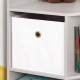 Kids Bookcase, 3 Tier Toy Organiser Storage Unit BookShelf with 3 Non-woven Fabric Drawers, Anti-tip Device, for Bedroom, Childr