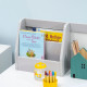 Kids Table and Chair Set w/ Whiteboard - Grey