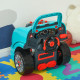 Kids Truck Engine Toy Set, with Horn, Light, Car Key, for Ages 3-5 Years - Teal
