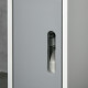 kleankin Modern Bathroom Storage Cabinet, Freestanding Tall Bathroom Cabinet with Open Shelves and 3 Cupboards with Door, for Be