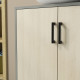 kleankin Under Sink Cabinet, Bathroom Vanity Unit, Storage Cupboard with Double Doors and Storage Shelves, 60x30x60cm, Natural