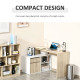 L-Shaped Desk, Corner Computer Desk with Storage Drawer, Adjustable Shelf, Cabinet for Home Office and Study, 120 x 92 x 75cm, O