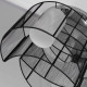 Modern Design Mini Style Flush Mount Ceiling Light Mount with Flush Metal Finish Chandelier for Hallway, Dining Room, Living Roo