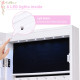 Jewelry Cabinet with Mirror and LED Lights, Lockable Makeup Cosmetics Jewellery Organiser, Mirror with Storage for Bedroom Dress