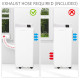 7000 BTU Air Conditioning Unit, 3-in-1 Portable Air Conditioner, Dehumidifier, Cooling Fan with 2 Speeds, 24H Timer, Remote Cont