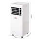 7000 BTU Air Conditioning Unit, 3-in-1 Portable Air Conditioner, Dehumidifier, Cooling Fan with 2 Speeds, 24H Timer, Remote Cont