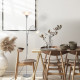 Modern Floor Lamp, Uplighter 2-Light Reading Lamp with Adjustable Heads, Tall Standing Lamp for Living Room, Bedroom, Office