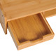Monitor Riser Laptop PC Plinth Stand TV Computer Desktop Organiser W/ Drawer Bamboo