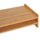 Monitor Riser Laptop PC Plinth Stand TV Computer Desktop Organiser W/ Drawer Bamboo