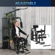 Multifunction Home Gym System Weight Training Exercise Workout Station