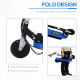 Foldable Electric Scooter for Kids 12V 120W W/Brake Kickstand -Blue