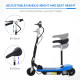 Foldable Electric Scooter for Kids 12V 120W W/Brake Kickstand -Blue
