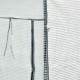 Outsunny 100 x 50 x 150cm Tomato Greenhouse with Roll-up Door, Mini Greenhouse with PE Cover, Outdoor Grow House Small Green Hou