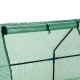 Outsunny Mini Small Greenhouse with Steel Frame &amp; PE Cover &amp; Zipped Window Poly tunnel Steeple for Plants Vegetables, 270 x 90 x