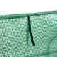 Outsunny Mini Small Greenhouse with Steel Frame &amp; PE Cover &amp; Zipped Window Poly tunnel Steeple for Plants Vegetables, 270 x 90 x