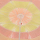 Outsunny 1.6m Patio Garden Hawaii Beach Sun Umbrella Sunshade Hawaiian Folding Tilting Crank Parasol (Multicolor)